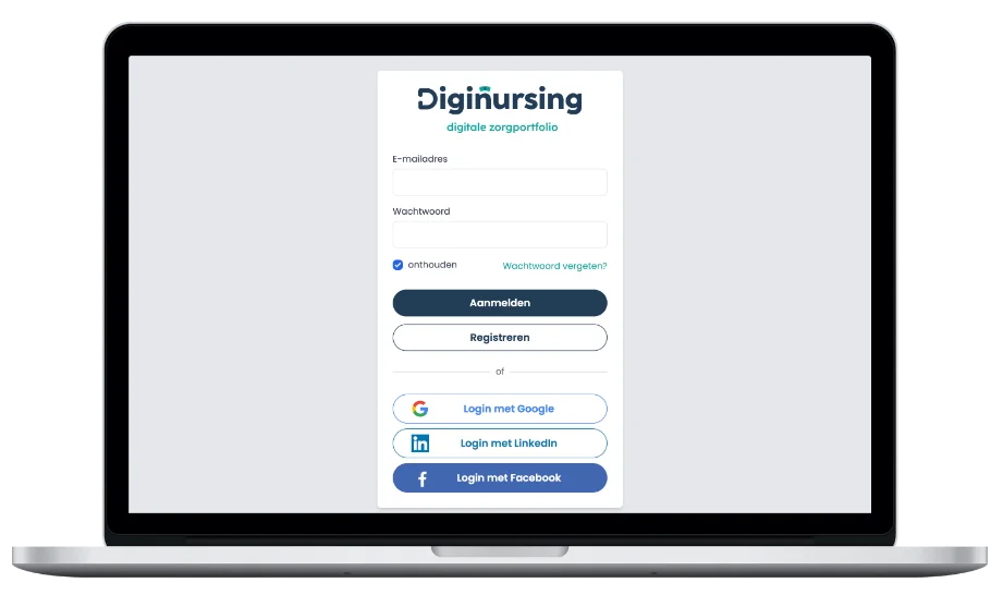 Digitaal zorgportfolio aanmaken, beheren en delen